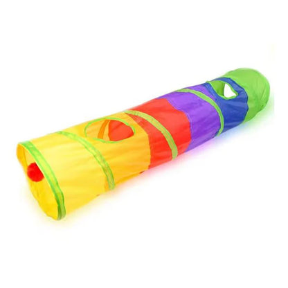 PurrPlay Collapsible Cat Tunnel