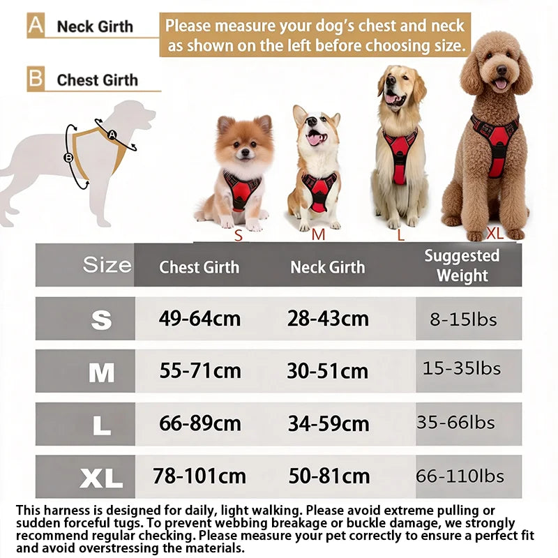 ComfortFit No-Pull Dog Harness