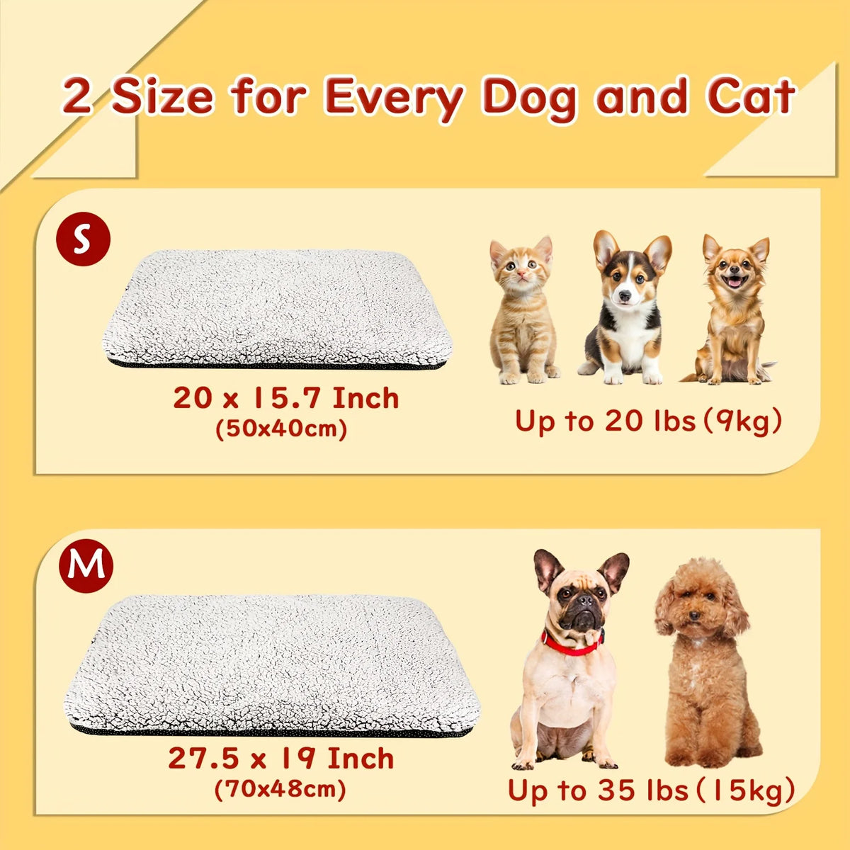 ThermoComfort Self-Heating Pet Blanket