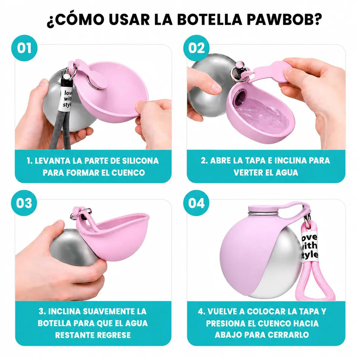 Portable Pet Water Bottle