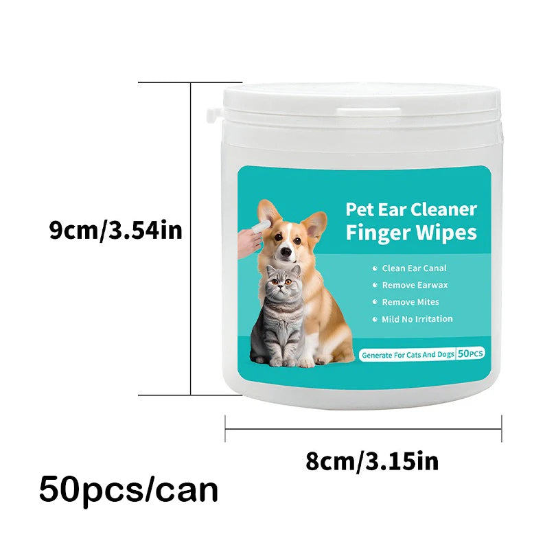 PawCare Pet Ear Cleaning Wipes
