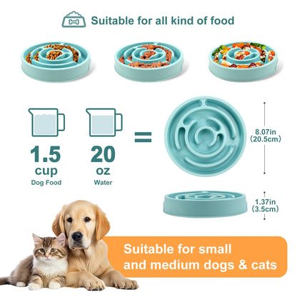 SlowMate Anti-Gulping Dog Bowl