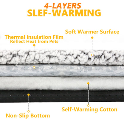 ThermoComfort Self-Heating Pet Blanket