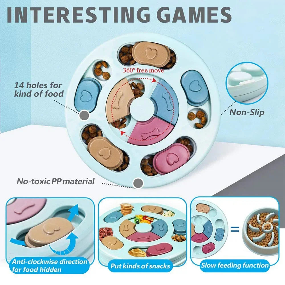 SmartTreat Interactive Puzzle Feeder