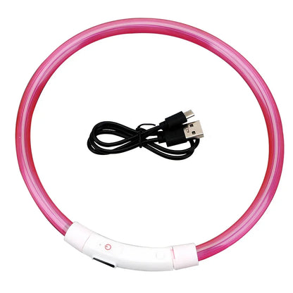 GlowSafe LED Dog Collar