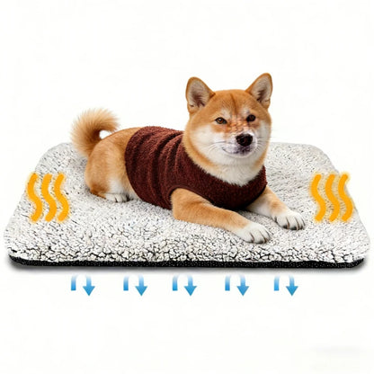 ThermoComfort Self-Heating Pet Blanket