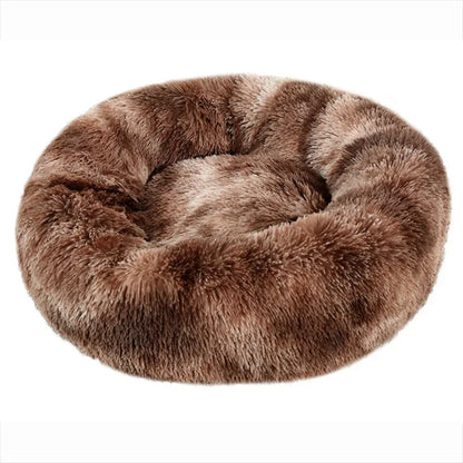 CozyNest Plush Round Pet Bed