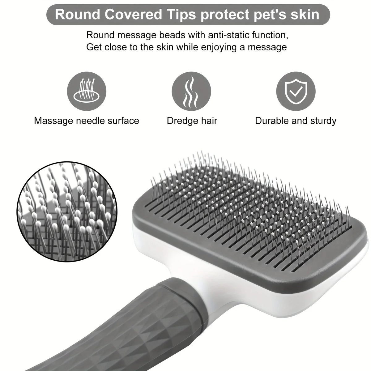 FurAway Self-Cleaning Grooming Brush