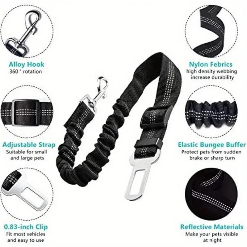 SecurePet Adjustable Car Safety Belt