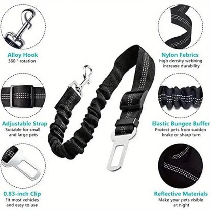 SecurePet Adjustable Car Safety Belt