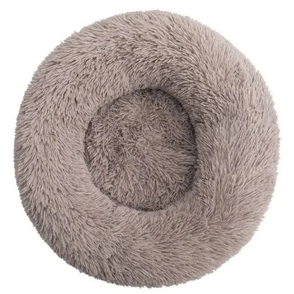CozyNest Plush Round Pet Bed