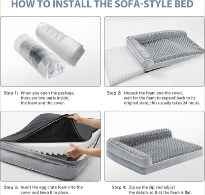CloudSoft Orthopedic Dog Bed