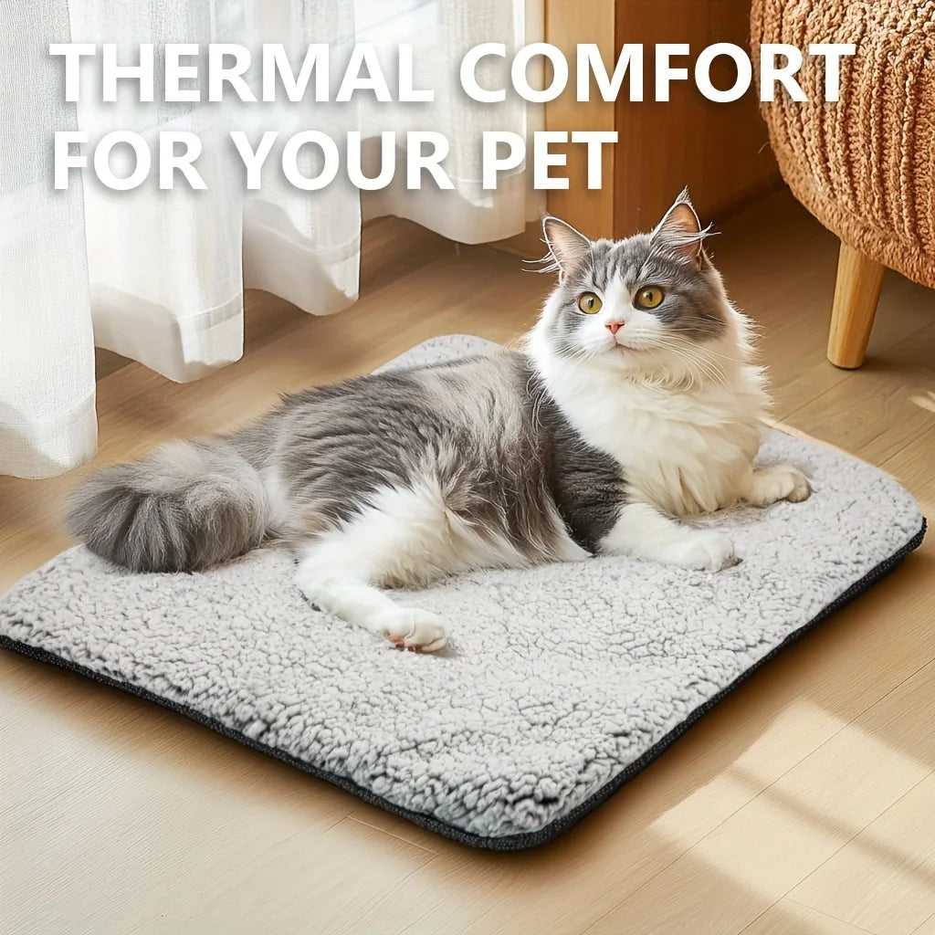 ThermoComfort Self-Heating Pet Blanket